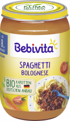 Bebivita Bio Menü Spaghetti Bolognese ab 8. Monat 220 g 
