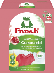 Frosch Bunt-Waschpulver Granatapfel 22 Waschladungen 