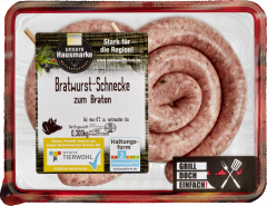 EDEKA Südwest Unsere Hausmarke Bratwurst-Schnecke 2 Stück 