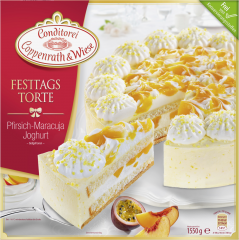 Conditorei Coppenrath & Wiese Festtagstorte Pfirsich-Maracuja-Joghurt 1,55 kg 