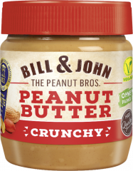 Bill & John Crunchy Erdnussbutter 350 g 