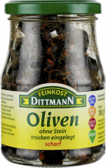 FEINKOST DITTMANN Oliven schwarz 170 g 