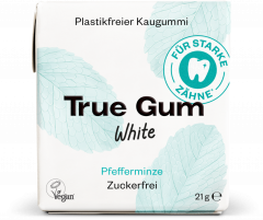 True Gum White Pfefferminze 13 Stück 