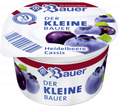 Bauer Der Kleine Bauer Heidelbeere-Cassis 3,5 % Fett 100 g 