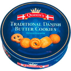 Queen's Traditional Danish Buttercookies 500 g 