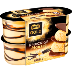 Nestlé Gold Knackige Mousse Vanille 4 x 57 g 
