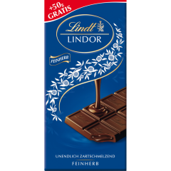 Lindt Lindor Tafel feinherb 150 g 