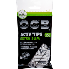 OCB Activ'Tips Extra Slim Filter 6 mm 50 Stück 