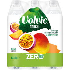 Volvic Touch Zero Mango-Passionsfrucht - 6-Pack 6 x 1,5 l 