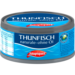 Saupiquet Thunfisch Naturale ohne Öl 80 g 