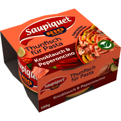 Saupiquet Thunfisch Für Pasta Knoblauch & Peperoncino 160 g 