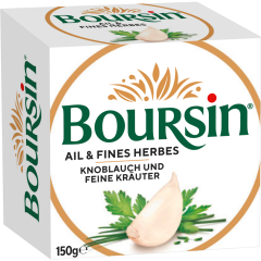 boursin Ail & Fines Herbes 70 % Fett i. Tr. 150 g 