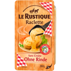 Le Rustique Raclette ohne Rinde 48 % Fett i. Tr. 360 g 
