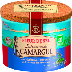 Le Saunier De Camargue Bio Fleur de Sel Kräuter Provence 125 g 