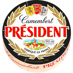 PRÉSIDENT Camembert Original 45% Fett i.Tr. 250 g 