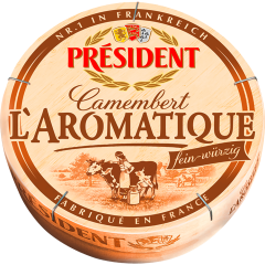 PRÉSIDENT Camembert L'Aromatique 45 % Fett i. Tr. 250 g 