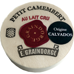 E. Graindorge Petit Camembert au Lait Cru Origine Calvados 45 % Fett i. Tr. 150 g 