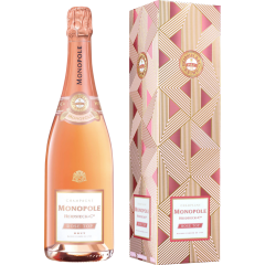 Heidsieck & Co Champagne Monopole Rosé Top Brut Geschenkpack 0,75 l 