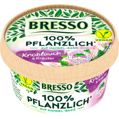 Bresso 100 % Pflanzlich Knoblauch & Kräuter 140 g 