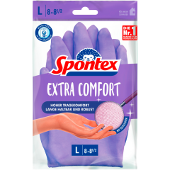 Spontex Handschuhe Extra Comfort L Gr. 8-8,5 