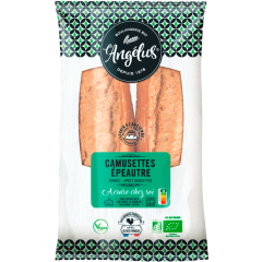 L´ANGELUS Bio Camusettes Épeautre Dinkel-Baguettes zum Aufbacken 400 g 
