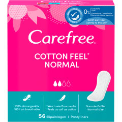 Carefree Cotton Feel Normal Slipeinlagen 56 Stück 