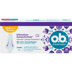 o.b. Tampons Extraprotect normal 16 Stück 