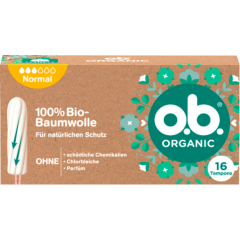 o.b. Organic Bio Tampon normal 16ST 16 Stück 