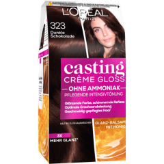 L'ORÉAL Casting Crème Gloss Pflegende Intensivtönung 323 Dunkle Schokolade 