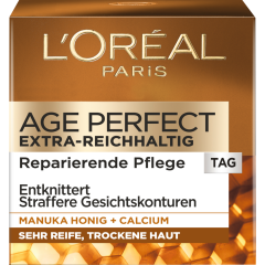 L'ORÉAL Age Perfect Extra-Reichhaltig Repariende Intensivpflege Tag Manuka Honig + Calcium B5 50 ml 