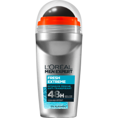 L'ORÉAL MEN EXPERT Fresh Extreme Intensive Frische Anti-Transpirant 48h Deo Roll-On 50 ml 