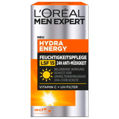 L'ORÉAL MEN EXPERT Hydra Energy Gesichtscreme LSF 15 50 ml 
