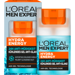 L'ORÉAL MEN EXPERT Hydra Energy kühlendes Feuchtigkeitsgel Gesicht 50 ml 