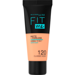 Maybelline New York Fit me Matte + Poreless Make-Up Nr. 120 Classic Ivory 30 ml 