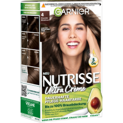 Garnier Nutrisse Creme Dauerhafte Pflege-Haarfarbe 40 chocolate mittelbraun 