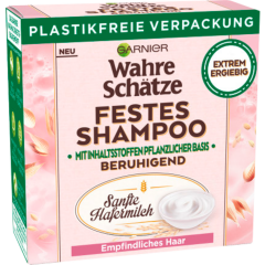 Garnier Wahre Schätze Festes Shampoo Sanfte Hafermilch 60 g 
