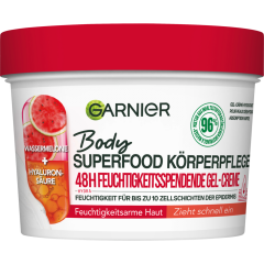 Garnier Body Superfood Körperpflege 48h Feuchtigkeitsspendende Gel-Creme 380 ml 