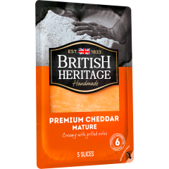 BRITISH HERITAGE Premium Cheddar 125 g 