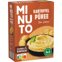 MINUTO Kartoffelpüree Das Lockere für 3 x 3 Portionen 