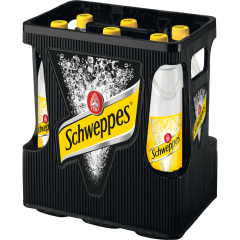 Schweppes Indian Tonic Water - Kiste 6 x 1 l 