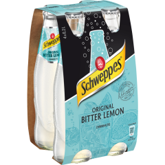 Schweppes Original Bitter Lemon - 4-Pack 4 x 0,2 l 