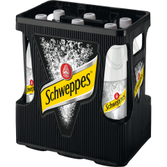 Schweppes Dry Tonic Water 1 l - Kiste 6 x          1.000L 