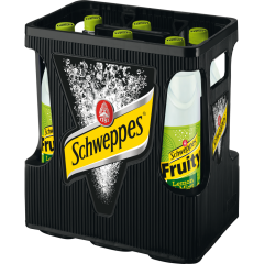 Schweppes Fruity Lemon & Mint 1 l - Kiste 6 x          1.000L 
