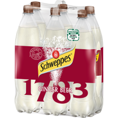 Schweppes Ginger Beer - 6-Pack 6 x 1,25 l 