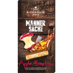 Niederegger Marzipan Tafel-Schokolade Männersache Apple Bourbon 110 g 