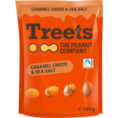 Treets Choco Caramel & Sea Salt Peanuts 140 g 