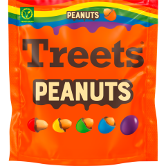 Treets Peanuts Rainbow 300 g 