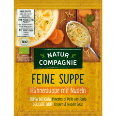 Natur Compagnie Bio Hühnersuppe mit Nudeln für 500 ml 