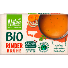 Natuco Bio Rinderbrühe Brühwürfel 8 x 10 g 