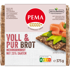 Pema Voll & Pur Brot 375 g 